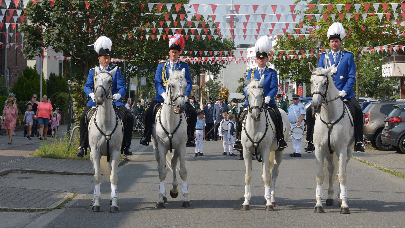 Herzlich willkommen beim 93. Fleher Schützen- und Volksfest vom 16. – 19. August 2025.