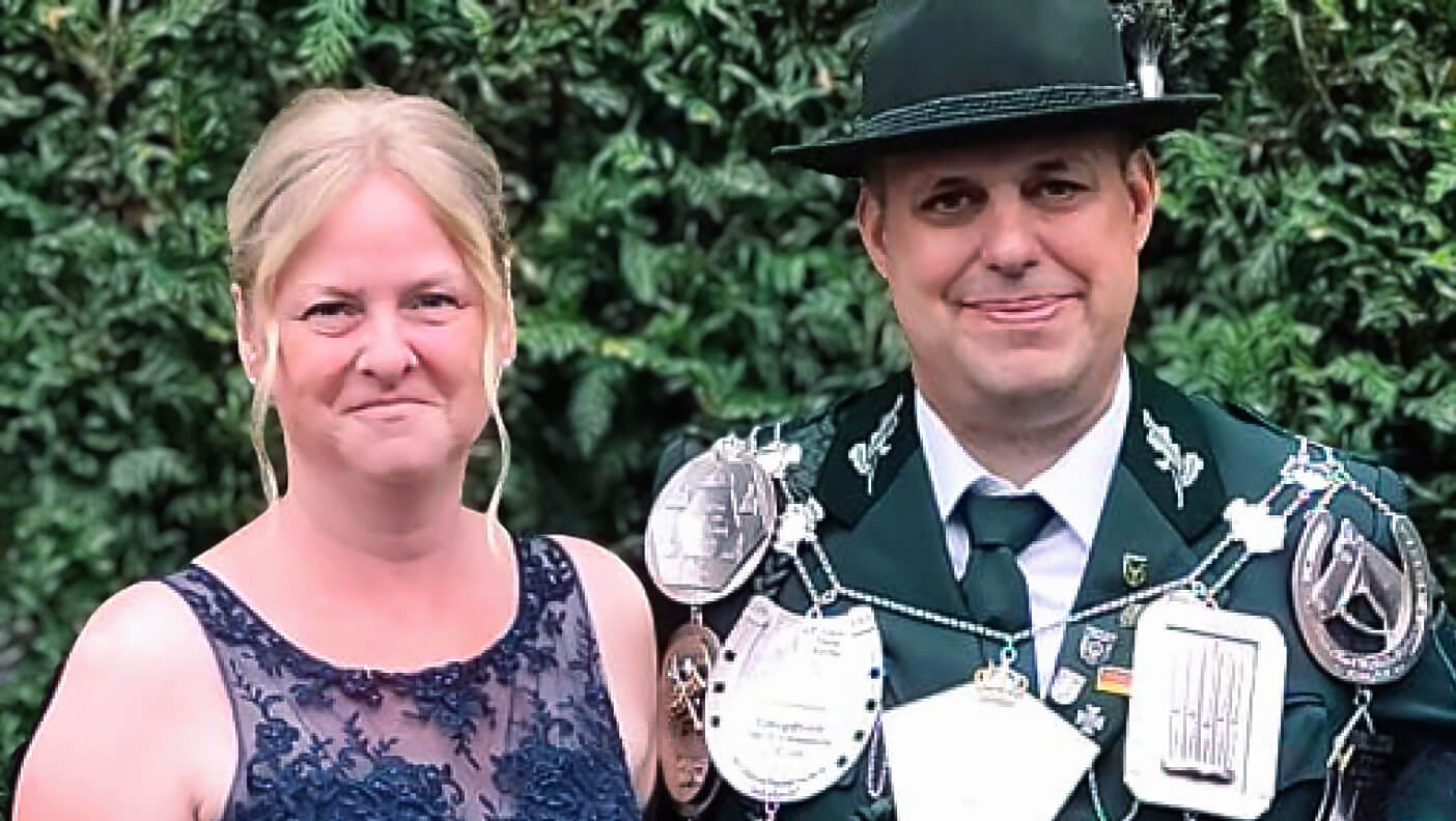 Melanie und Martin Henninghaus sind das Regimentskönigspaar 2026/2027 der Sankt-Sebastianus-Schützenbruderschaft Düsseldorf Flehe e. V.